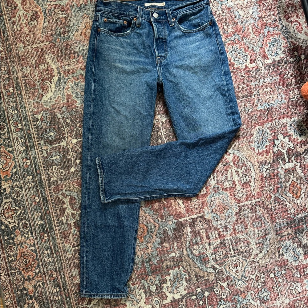 Levi's Wedgie Straight Leg Jeans Classic Style